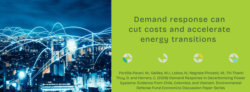 Digital cityscape with interconnected energy networks and green energy icons.