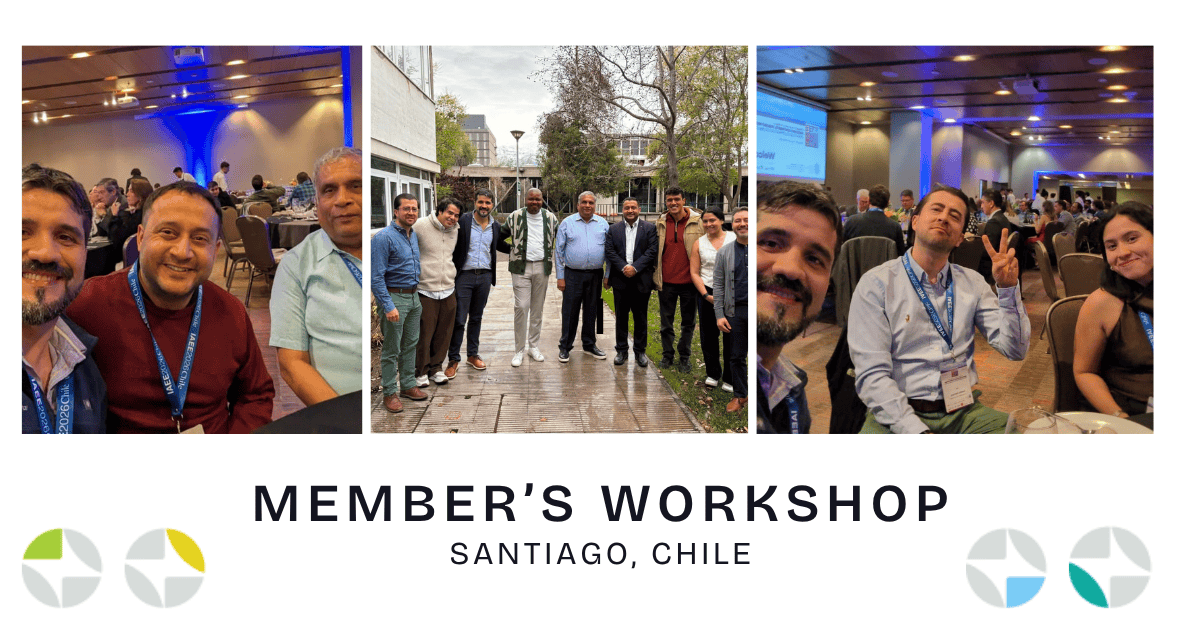 Group photo of workshop participants at the RESET Network event in Santiago.