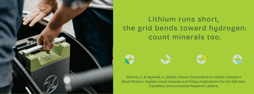 Lithium runs short, hydrogen grid expands, minerals are vital.